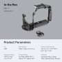SMALLRIG Kit de Jaula con Cable Clamp para Sony A 7R V / A7 IV / A7S III, Jaula de Cámara con Múltiples Puntos de Montaje de