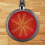 Tefal Natural On Wok Frying Pan 28 cm Heavy Duty Mineral Coating, Thermo-Signal, Thermo-Fusion, Deep Shape, All Hobs, Oven Safe,
