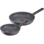 Tefal Natural On Wok Frying Pan 28 cm Heavy Duty Mineral Coating, Thermo-Signal, Thermo-Fusion, Deep Shape, All Hobs, Oven Safe,