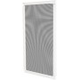 Amig - Mosquitera Corredera para Ventanas - Aluminio Blanco y Malla de Fibra de Vidrio Gris - Ajustable y Recortable -