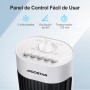 Aigostar Ben Tower Fan, 3 Speeds, 85° Oscillation, Quiet, 120 min Timer, Compact Design, Easy Installation, 76 cm High. Portable