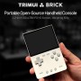Meiurlex TRIMUI Brick - Consola de juegos portátil con tarjeta TF de 64 G, pantalla IPS de 3,2 pulgadas, Linux, Allwinner A133P,