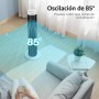 Aigostar Ben Tower Fan, 3 Speeds, 85° Oscillation, Quiet, 120 min Timer, Compact Design, Easy Installation, 76 cm High. Portable