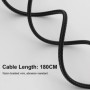 Cable USB tipo C a CC de 180CM, Cable de fuente de alimentación PD de 