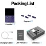 Meiurlex TRIMUI Brick Portable Game Console with 64GB TF Card, Allwinner A133P, 3.2" Open Source Linux System, IPS Display,