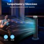 Aigostar Ben Tower Fan, 3 Speeds, 85° Oscillation, Quiet, 120 min Timer, Compact Design, Easy Installation, 76 cm High. Portable