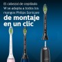 Philips Sonicare W2 Optimal White Cabezales para Cepillo de Dientes Eléctrico Sónico Estándar (Modelo HX6064/11)