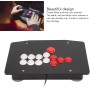 Leapiture Arcade Fight Stick Arcade Game Fighting Joystick Arcade Gamepad with USB 2.0 Port 5 Directional Keys 8 Big Function