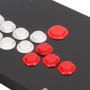Leapiture Arcade Fight Stick Arcade Game Fighting Joystick Arcade Gamepad with USB 2.0 Port 5 Directional Keys 8 Big Function