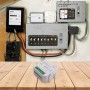 JGmotorfi Medidor de energía WiFi inteligente bidireccional de 2 canales con control de aplicación de abrazadera, seguimiento