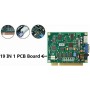 Brensty 19 En 1 Multicade PCB Placa Tablero de Juego CláSico de Arcade, Salida VGA, Tablero de Juego de Arcade, Duradero