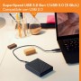 WD 5TB My Passport, HDD portátil, USB 3.0, con software para gestión de dispositivos, copia de seguridad y protección de
