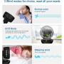 MYCARBON - Quiet Fan with Remote Control, 1800m³/h Turbo Power Timer Horizontal and Vertical Oscillation 4 Speed Turbo Air
