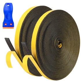 Cinta Vitroceramica, 10 M 12 Mm X 2 Mm Cinta De Sellado Para Placa De Cocina Con Raspador PequeñO Cinta Selladora Impermeable