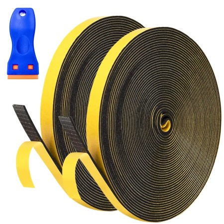 Cinta Vitroceramica, 10 M 12 Mm X 2 Mm Cinta De Sellado Para Placa De Cocina Con Raspador PequeñO Cinta Selladora Impermeable