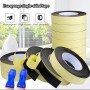 Cinta Vitroceramica, 10 M 12 Mm X 2 Mm Cinta De Sellado Para Placa De Cocina Con Raspador PequeñO Cinta Selladora Impermeable