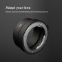Urth - Adaptador de Objetivo Compatible con Objetivos Nikon F y cuerpos de cámara Sony E