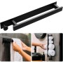 TOALLERO Negro Adhesivo, Toalleros de Baño sin Taladro Negro, Toallero Adhesivo, Toallero Baño, Toallero Baño Adhesivo, Cuelga