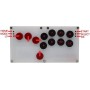 Qhpnunhq Joystick de Dedo Delgado, BotóN Completo, Controlador de Lucha Arcade, Controlador de Juego con FuncióN de Intercambio