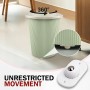 Ruedas para Electrodomesticos Pequeños, 20 Pcs Mini Ruedas Adhesivas, Ruedas Universales Giratorias de 360°,Fuertes y