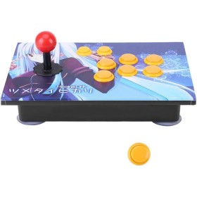 XIAO SHI MIN STORY Joystick para juegos con cable USB, portátil de PC, 97 98 Combat Zero Delay Arcade Console, controlador de