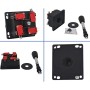 American Classic Arcade Joystick, 4/8 Way Game Joystick Ball Adjustable Competition Style Switchable Gameo Joystick (Black)