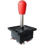 American Classic Arcade Joystick, 4/8 Way Game Joystick Ball Adjustable Competition Style Switchable Gameo Joystick (Black)