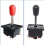 American Classic Arcade Joystick, 4/8 Way Game Joystick Ball Adjustable Competition Style Switchable Gameo Joystick (Black)