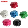 Juegos de Arcade Controlador Joystick Kits, ABS Zero Delay Game Joystick Arcade Botones para PC Windows MAME Pi (Blanco)