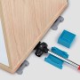 Juego de 8 Piezas Transportador de Muebles - Ruedas para Muebles - Elevador de Muebles de Servicio Pesado - Kit de Rodillos para
