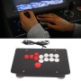 Arcade Stick Plastic Fighting Game Controller USB Arcade Game Joystick Fightstick with 5 Directional Keys and 8 Big Function