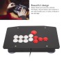 Arcade Stick Plastic Fighting Game Controller USB Arcade Game Joystick Fightstick with 5 Directional Keys and 8 Big Function