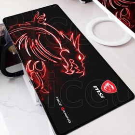 Alfombrilla de ratón grande para Gamer, Base de goma antideslizante MS