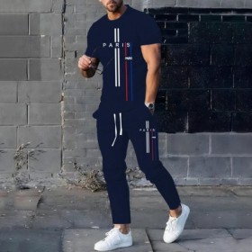 Nuevo estilo, moda de verano y primavera, ropa deportiva de fútbol par