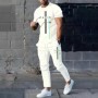 Nuevo estilo, moda de verano y primavera, ropa deportiva de fútbol par