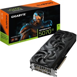 Gigabyte GeForce RTX 5070 Ti WINDFORCE OC SFF 16G Tarjeta Gráfica - 16GB GDDR7, 256 bits, PCI-E 5.0, 2497 MHz Core Clock, 3 x DP Gigabyte GeForce RTX 5070 Ti WINDFORCE OC SFF 16G Tarjeta Gráfica - 16GB GDDR7, 256 bits, PCI-E 5.0, 2497 MHz Core Clock, 3 x DP