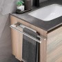 FCINNOVA® Toalleros de Baño Sin Taladro 39CM | Acero Inoxidable Cepillado 304 | Toallero Adhesivo Baño con Doble Sistema de