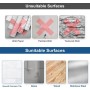 FCINNOVA® Toalleros de Baño Sin Taladro 39CM | Acero Inoxidable Cepillado 304 | Toallero Adhesivo Baño con Doble Sistema de
