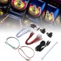 XTevu Arcade Encoder, QM070904 USB Game Controller No Delay DIY Code Board with 3D Analog Joystick Sensor Compatible with PS4