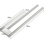 FCINNOVA® Toalleros de Baño Sin Taladro 39CM | Acero Inoxidable Cepillado 304 | Toallero Adhesivo Baño con Doble Sistema de