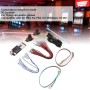 XTevu Arcade Encoder, QM070904 USB Game Controller No Delay DIY Code Board with 3D Analog Joystick Sensor Compatible with PS4