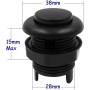 SJ@JX Arcade Game 2 Player Controller DIY Kit Buttons Cherry MX Mechanical Keyboard Black Switch Matt Frosted 8 Way Fighting