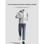 Conjunto de ropa deportiva de secado rápido para hombre, chaqueta de c