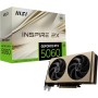 MSI GeForce RTX 5060 8G Inspire 2X OC, Tarjeta gráfica - NVIDIA 5060, 8G GDDR7, 28 Gbps, PCI Gen 5, Negra