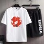 Trajes cortos de verano para hombre, conjuntos deportivos para hombre,