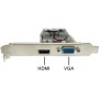 QTHREE Geforce GT 210 1G D3 64-bit Tarjeta Grafica, 1x HDMI, 1x VGA, Low Profile Tarjeta Grafica para Mini pc, PCI Express x16,