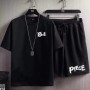 Trajes cortos de verano para hombre, conjuntos deportivos para hombre,