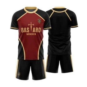 Jersey Futsal patrón Vl Replika Blue Lock Anime Bastard Munich hombres