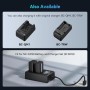 SMALLRIG Baterías de Repuesto para Cámara Compatible con NP-FW50 (2Pack) y Cargador de Pantalla LCD para Sony