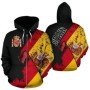 Sudaderas con capucha con cremallera para hombre, ropa con estampado 3